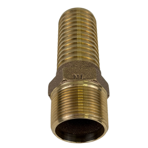 Adaptador de bronce de 1-1/4 pulgadas con conexión de manguera de púas - Product Image 6