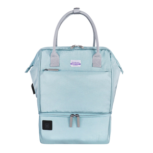 Sac à langer pour femme avec compartiments, isotherme, imperméable, en polyester, nouvelle fonction chauffante pour biberons - Product Image 1