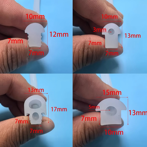 Bandes d'étanchéité en caoutchouc de silicone personnalisées, transparentes ou blanches, résistantes aux hautes températures, pour utilisation dans les machines de mise sous vide. - Product Image 6