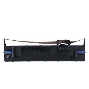Untuk Epson LQ690 LQ690K hitam kartrid pita tinta kompatibel LQ690K LQ 690 LQ-690 690C 675KT