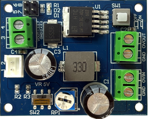 4-35V to 1.25-25V LM1501 Buck Converter Module 5A Adjustable DC DC <b>Step</b> Down Regulator <b>Board</b> for Industrial Power Supply - Product Image 3