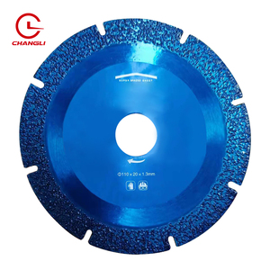 Nuovo multiuso brasato sottovuoto diamantato circolare con punta in metallo duro lama per sega brasatura smerigliatrice angolare per saldatura per il taglio dei metalli - Product Image 3