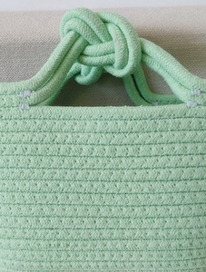 Borsa 2026 Nuova Artigianale da Donna, Pochette Portatile per il Tempo Libero, Borsa <span class=keywords><strong>a</strong></span> Secchiello <span class=keywords><strong>in</strong></span> <span class=keywords><strong>Corda</strong></span> di Cotone Intrecciata all'Uncinetto, Borsa Estiva da Spiaggia, Tote Bag - Product Image 4