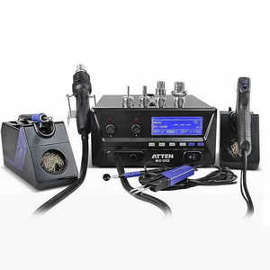 ATTEN MS-900 Sistema <span class=keywords><strong>de</strong></span> Reparación 4 en 1: <span class=keywords><strong>Pistola</strong></span> <span class=keywords><strong>de</strong></span> Aire Caliente, Estación <span class=keywords><strong>de</strong></span> Retrabajo, Soldador, <span class=keywords><strong>Pistola</strong></span> <span class=keywords><strong>de</strong></span> Succión <span class=keywords><strong>de</strong></span> <span class=keywords><strong>Estaño</strong></span> y Pluma <span class=keywords><strong>de</strong></span> Recogida, Estación <span class=keywords><strong>de</strong></span> Desoldadura - Product Image 1
