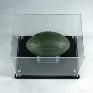Custom Clear Acrylic Football Display Case Large <b>Tabletop</b> <b>Storage</b> Box for Sports Memorabilia Collectibles Jewelry - Product Image 4
