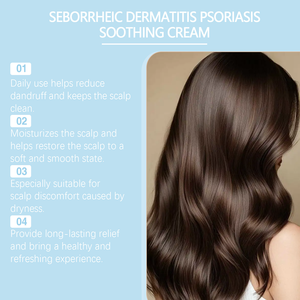 Shampooing Apaisant pour le <span class=keywords><strong>Cuir</strong></span> <span class=keywords><strong>Chevelu</strong></span> à Base de Plantes, Traitement de la Dermatite Séborrhéique, du <span class=keywords><strong>Psoriasis</strong></span> et de l'Eczéma, Soin de la Foliculite, Marque Privée - Product Image 3
