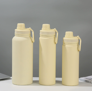 500ml 750ml 1000ml Capacity Stainless Steel Water <b>Bottle</b> With Screw Cap - Product Image 4