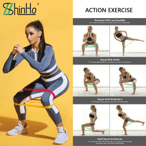 <span class=keywords><strong>Kit</strong></span> de <span class=keywords><strong>bandes</strong></span> de résistance Shinho de haute qualité en TPE et latex, respectueux de la peau, pour la <span class=keywords><strong>musculation</strong></span>, 3 niveaux, haute élasticité, intérieur/extérieur - Product Image 3
