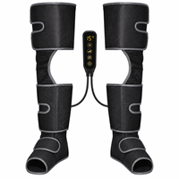 En gros, Bandes de compression réglables pour les jambes avec minuteur de 15 minutes pour la récupération sportive post-entraînement, Masseur de jambes à compression d'air