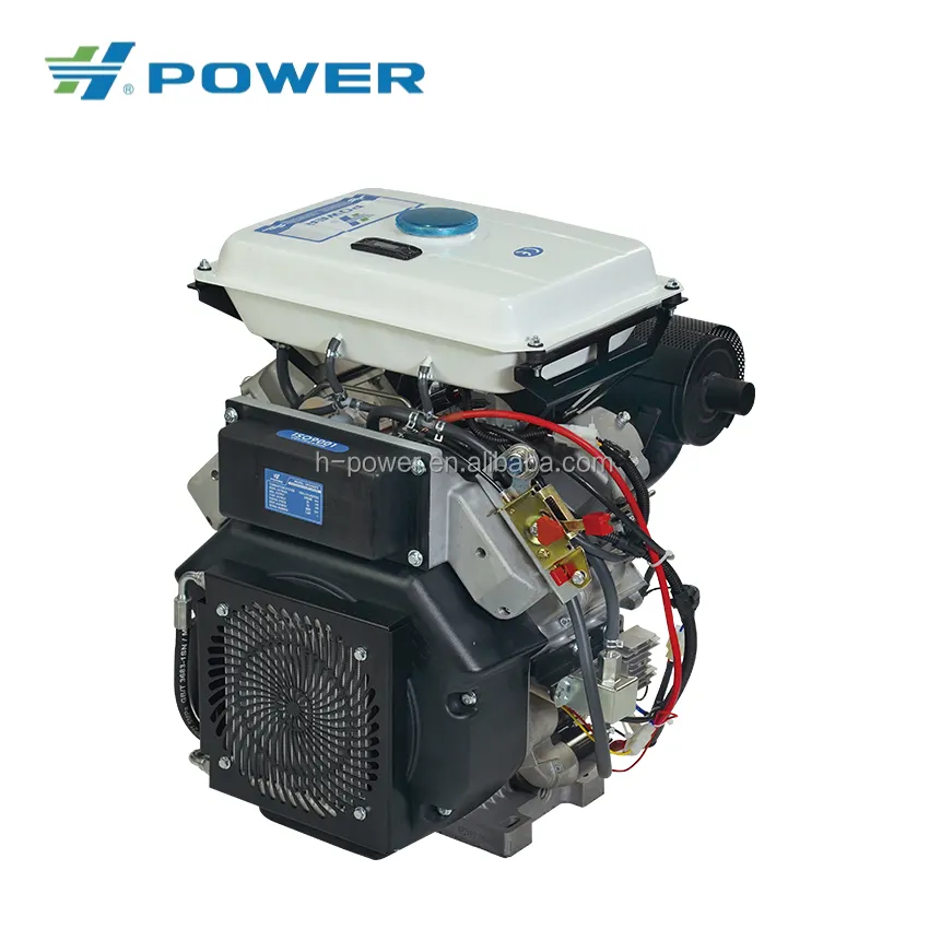محرك ديزل محمول بأربعة أشواط عالي الجودة للاستخدام في حالات الطوارئ محرك ديزل بحد أقصى 21 كيلووات وقوة 2 فولت و95 قدمًا
