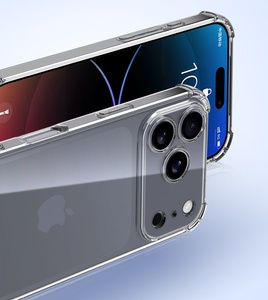 เคสใสกันกระแทก TPU แบบนิ่มสำหรับ <span class=keywords><strong>iPhone</strong></span> 13/12/11/17 Pro MAX ขายส่ง รับทำโลโก้ รองรับ OEM สั่งซื้อจำนวนมาก - Product Image 4