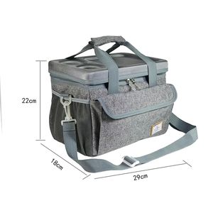 Bolsa Térmica Personalizada para Llevar Comida, Diseño ODM, Material Oxford de Poliéster, Aislamiento Térmico, Ideal para Niños, Escolares, Mujeres, Exportación - Product Image 3