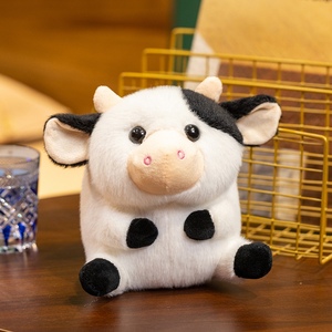 Nuevo Peluche de Vaca, Búho y Ratón en Caja, Juguete de Peluche para Decoración del Hogar, Regalo de Cumpleaños para Niños, Juguete Suave <span class=keywords><strong>Kawaii</strong></span> de Vaca, Búho y Ratón - Product Image 6