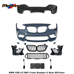 Accessori Griglia Paraurti Auto in Plastica PP Diffusore Posteriore Bodykit Stile M2C per <span class=keywords><strong>BMW</strong></span> Serie 1 <span class=keywords><strong>F20</strong></span> LCI <span class=keywords><strong>2015</strong></span>+ - Product Image 2