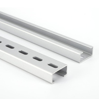 GORAN NS30/15 C-Typ DIN-Schienen-Stahlbelüfteter/Perforierter Kabelkanal UB/BK Kabelclips Pulverbeschichtet 6-12mm Kabelkapazität