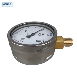 Manomètre à diaphragme Wika 100 mm, précision 1,6 %, 400 mbar, 160 mbar, 250 mbar, 100 mbar, usage industriel - Product Image 2