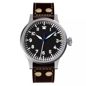 Hruodland-Reloj de pulsera automático Retro para hombre, 42mm, cristal de zafiro, PT5000 SW200, 10ATM, mecánico, luminoso, de dos colores - Product Image 1