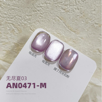 AILANUO Vernis à Ongles Gel UV Effet Œil de Chat Populaire Européen et Américain, Série 3 Couleurs, Non Toxique, Végétalien, Écologique, Longue Durée, Luxe
