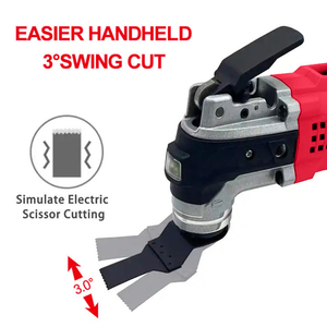 Meilleure vente Kit multi-outils <span class=keywords><strong>oscillant</strong></span> sans fil pour coupe-bois portable polyvalent alimenté par batterie lithium-ion 18v - Product Image 2