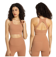Ensemble de leggings de yoga personnalisés pour femme, vêtements de sport, ensemble 2 pièces, haut court et leggings pour femme