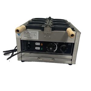 Máquina eléctrica comercial para hacer gofres de monedas, máquina para hacer gofres antiadherentes de aleación de aluminio, máquina eléctrica para hacer gofres de monedas de queso a gas - Product Image 4