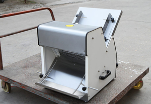 Điện bánh mì Slicer cho bánh nhà hàng thực phẩm cửa hàng tự động Slicer bánh mì cắt bánh mì thép không gỉ - Product Image 3