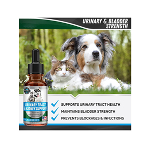 Gouttes liquides personnalisées pour le soutien rénal des animaux de compagnie – Formule à base de plantes naturelles pour chiens et chats – Soin rénal – Fourniture en gros OEM - Product Image 3