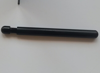 Entretoise de bureau de cylindre en aluminium noir 7*70 Dia 3-10mm épaisseur acrylique numéro de Table cadre photo barre signe attaches produit