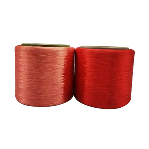 超亮100% 涤纶长丝FDY高韧性150 300D涂料染色刺绣扭线颜色 - Product Image 5