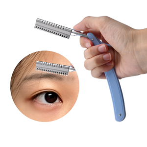 Épilateur facial 2 en 1, outil <span class=keywords><strong>de</strong></span> maquillage, <span class=keywords><strong>rasoir</strong></span> portable pour sourcils, <span class=keywords><strong>rasoir</strong></span> pour femmes et rasage du visage et du <span class=keywords><strong>nez</strong></span>, produit <span class=keywords><strong>de</strong></span> soin beauté - Product Image 4