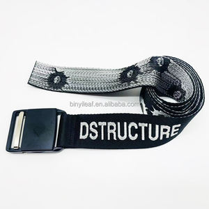 Cinturón Deportivo de Nailon con Hebilla Magnética y Logotipo Grabado con Láser Personalizado de 1.5 Pulgadas, Cinturón Jacquard para Patinaje, Cinturón de Muñeca para Hombre - Product Image 2