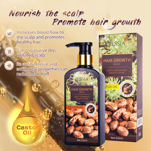 Productos para la Caída del Cabello al por Mayor, Mascarilla Capilar de Aceite de Ricino - Product Image 3