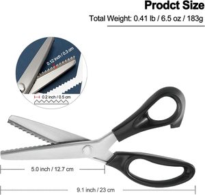 <span class=keywords><strong>Ciseaux</strong></span> à dentelle <span class=keywords><strong>pour</strong></span> la découpe de <span class=keywords><strong>tissus</strong></span>, <span class=keywords><strong>ciseaux</strong></span> en zigzag, <span class=keywords><strong>ciseaux</strong></span> <span class=keywords><strong>pour</strong></span> scrapbooking - Product Image 4