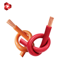 Cable de Batería Flexible de Cobre Puro de Clase 5 IEC 450/750v de 16mm 25mm 35mm 50mm, Cable de Almacenamiento de Energía Personalizable