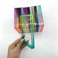 Protecteur de cartes personnalisé OEM, TPU dégradé avec plaque acrylique, boîte pour cartes gradées BGS