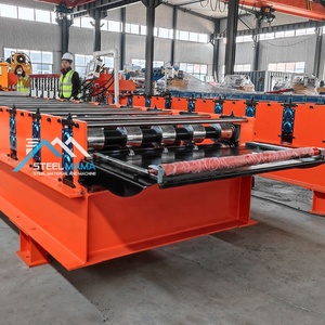 Petit pain trapézoïdal de feuille de toiture de l'acier 840 IBR de couleur à grande vitesse populaire du Cameroun formant la machine - Product Image 5