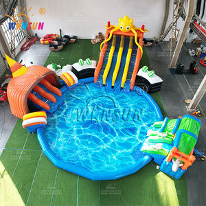 Parc aquatique gonflable commercial sur le thème de l'octopus de WINSUN Factory, parc aquatique gonflable pour enfants, parc aquatique gonflable pour lézard, <span class=keywords><strong>location</strong></span> de parc gonflable - Product Image 4
