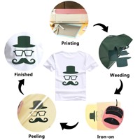 Vinyle thermocollant fluorescent PU Guangyintong HTV pour T-shirts, vêtements, textiles, logos DIY