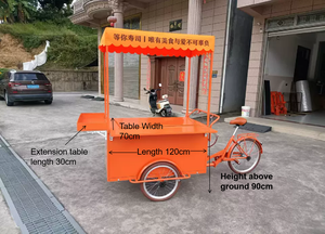 Manufacturers Provide Reverse Cycling Multifunctional Vending <b>Car</b> 3 Whele Mobile Fast Food Tricycle - Product Image 2