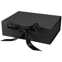 Boîte cadeau en carton ondulé recyclable de haute qualité avec logo personnalisé, fermeture magnétique, laminage mat, pour cadre photo, maquillage, anniversaire