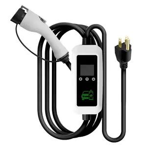 Wall-mounted electric car charging gun with standard U.S. voltage portable 7KW new energy vehicle charging pile