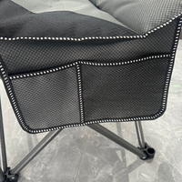 Chaise de camping pliante style Quad / X-frame avec accoudoirs et porte-gobelets, idéale pour la plage et les voyages – Offre spéciale fabricant