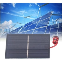Panneau Solaire Portable De Petite Taille Mini Chargeur Solaire Camping Toys 1.5 v 60x80mm 06w 1.5 Volt Poly Solar Cell Panel