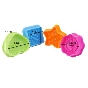 Joinhot 4 Piece Silicone Baking Mold Set Heart Star Square Shapes For Cake Making Food Safe Reusable - Product Image 5