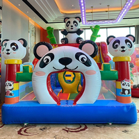Toboggan Gonflable Commercial Clown Bouncy House 6x4m pour Location Extérieure - Aire de Jeu Gonflable pour Enfants