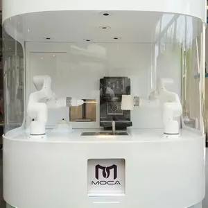 Distributore automatico chiosco e distributore caffè Barista Robot Mini Robot caffè