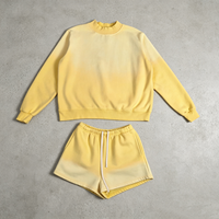 Sweat-shirt oversize à coupe épurée, couleur personnalisable, 400 g/m², vierge, haute qualité, effet délavé