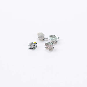 20 Pieces Standard Metal Braces Orthodontic <strong>Brackets</strong> MBT/Roth <strong>Bracket</strong> for Dental Treatment - Product Image 3