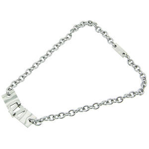 Geometric Stainless Steel Necklace, Trendy Wear and Splicing Neck Chain Neck Chain Tanjing - Product Image 5