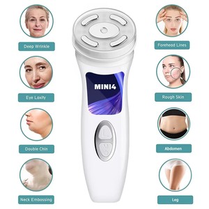 Neues Mikro-Elektrisches Puls-Vibrations-Wärme-Einführungsgerät Tragbares USB-Gerät mit Zug- und Schlagfunktion Meistverkaufter Gesichtsmassager aus ABS - Product Image 5